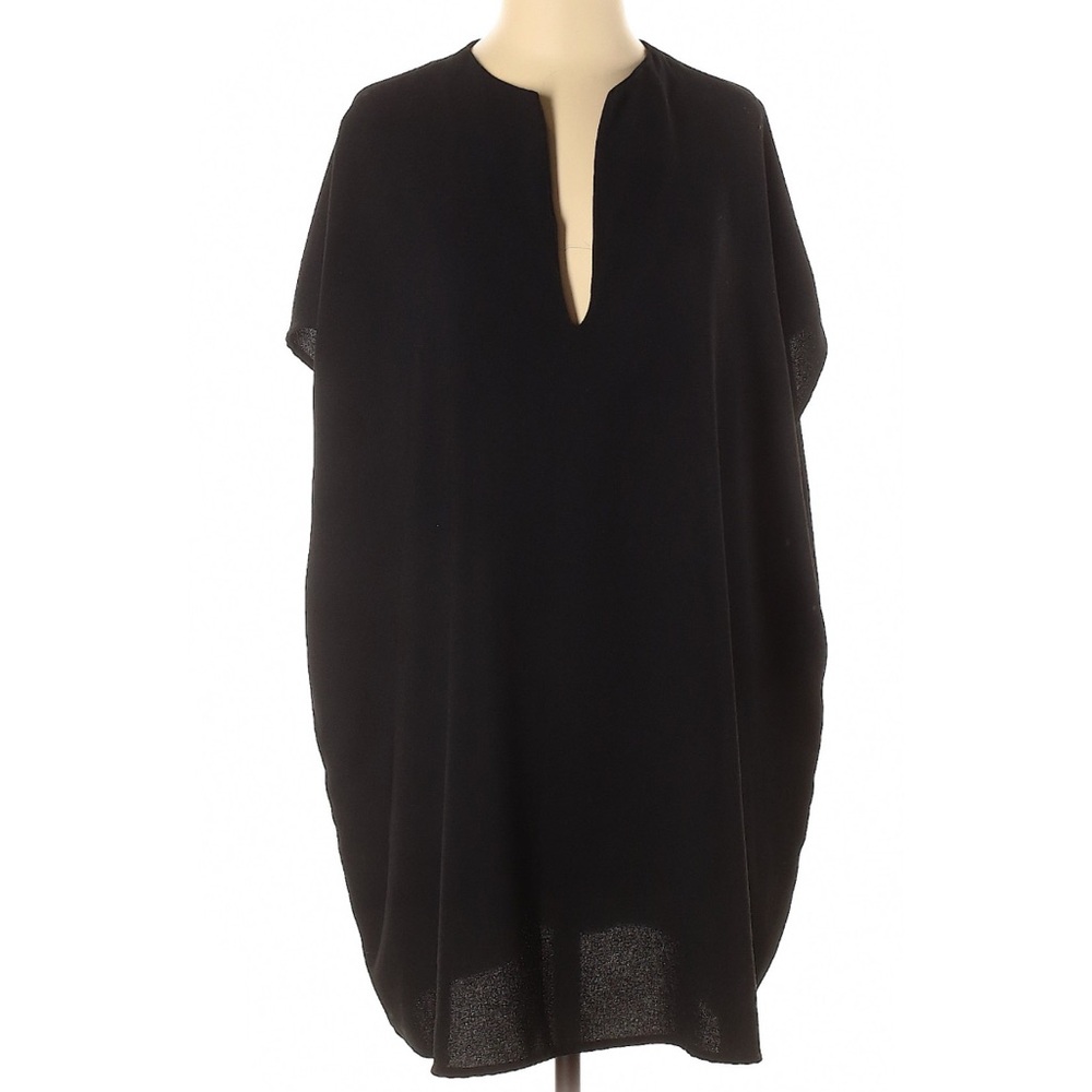 American Apparel Black Tunic Top XS EUC